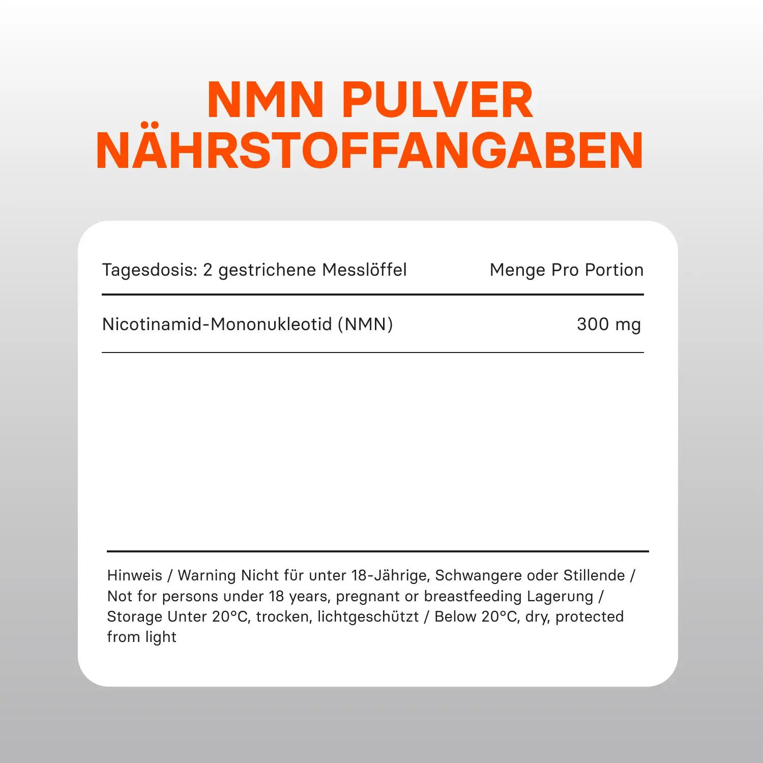 NMN - Pulver - youngle